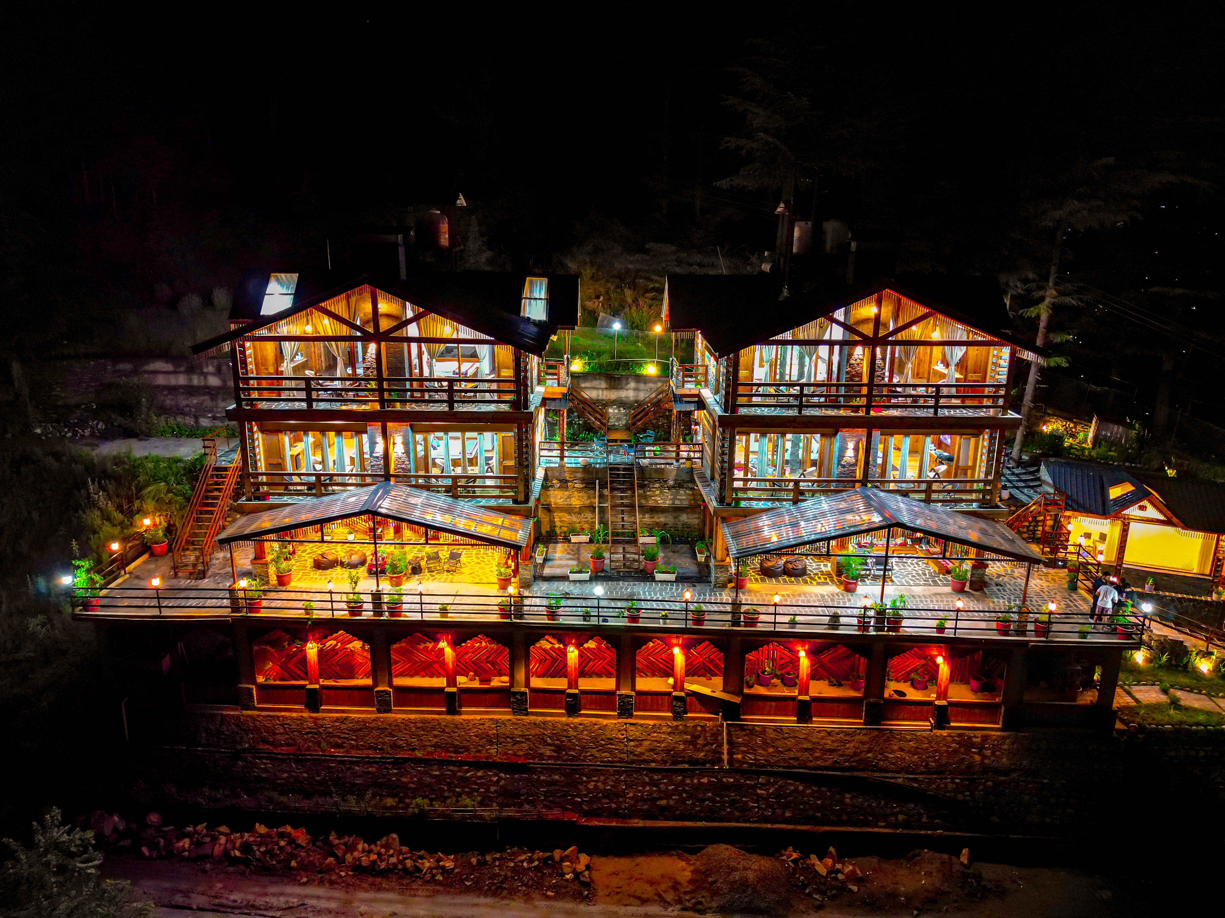 Valley panorama from above