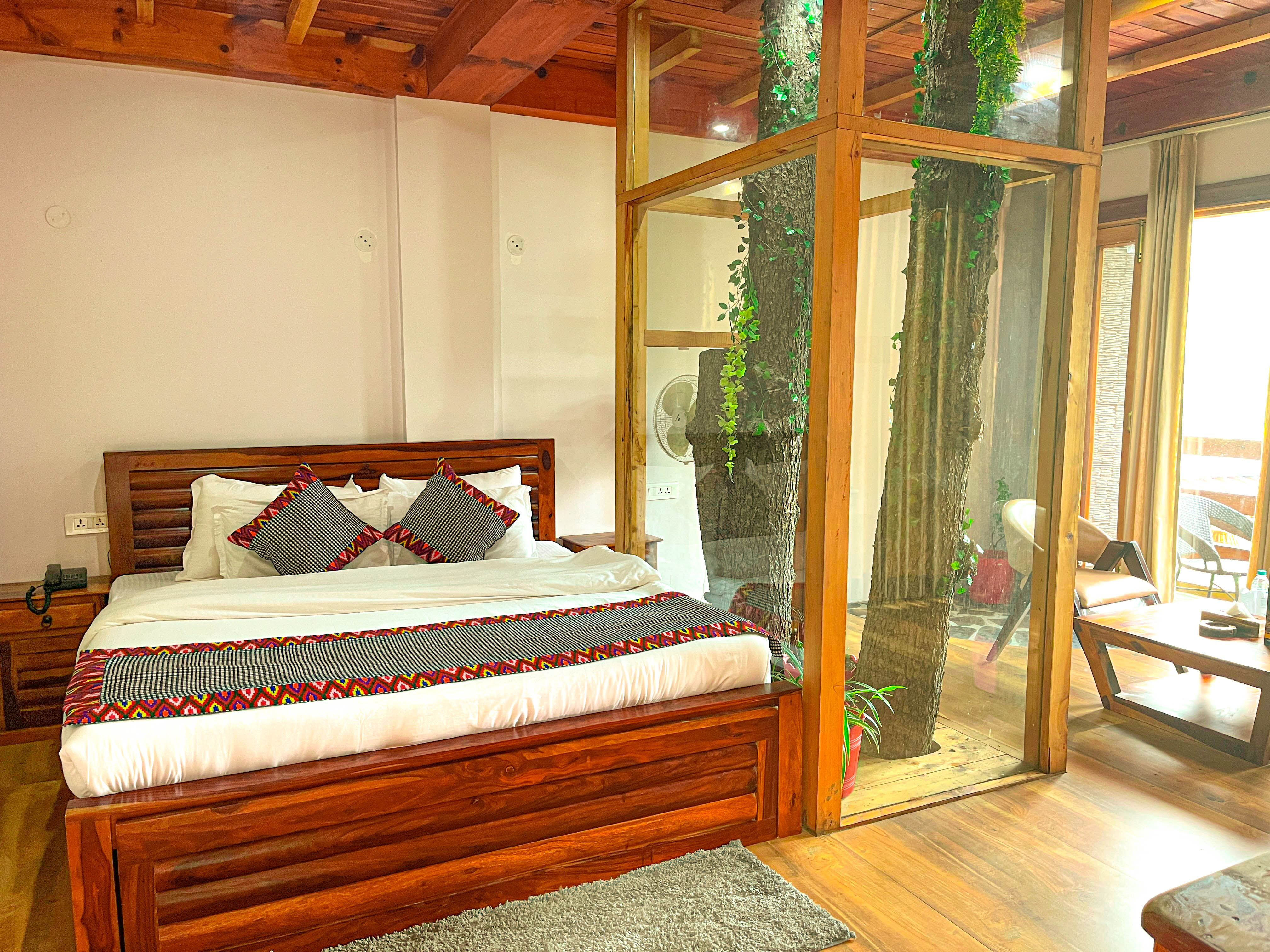 Mountain trail nearby