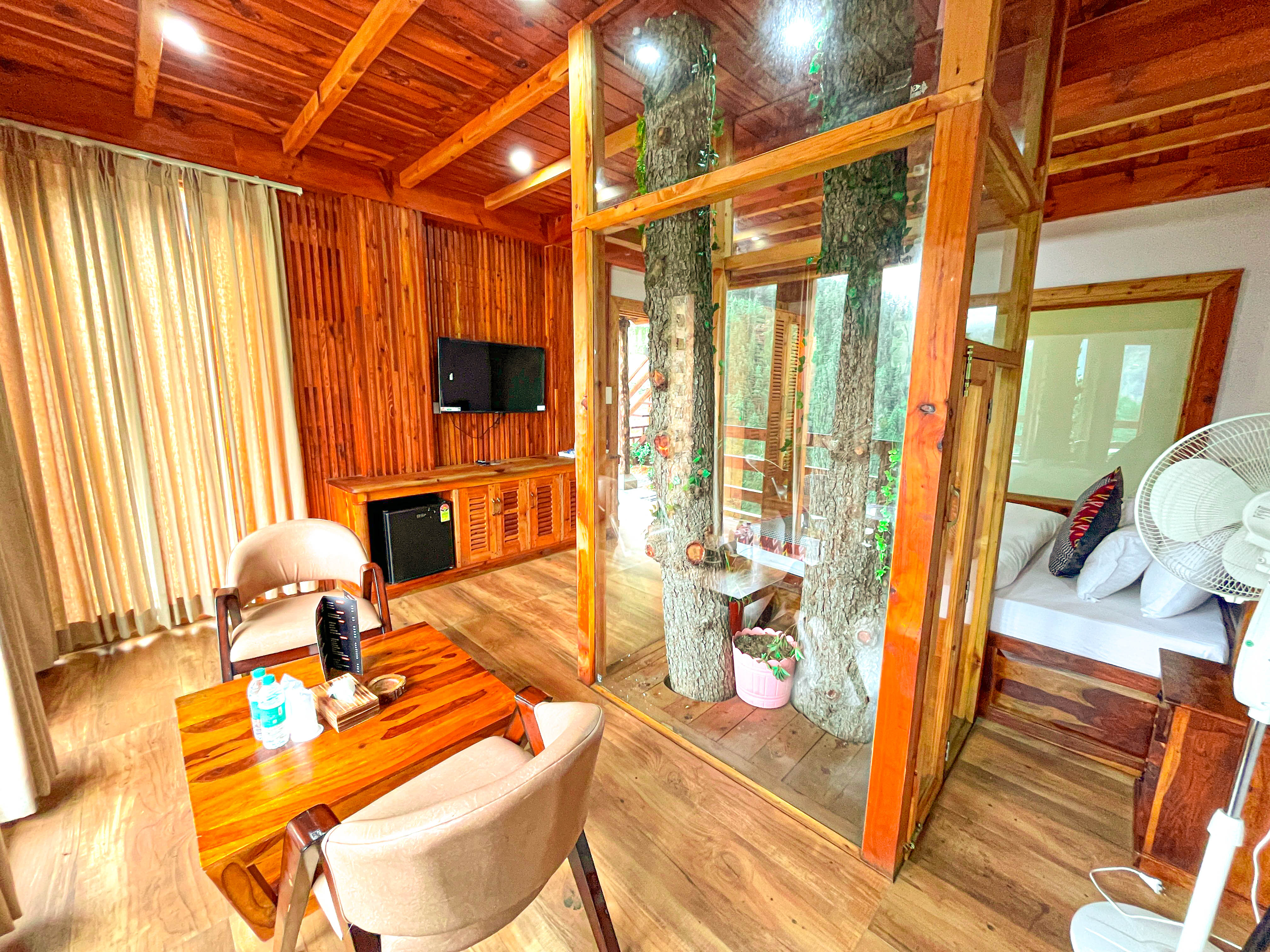 Sunset from the property