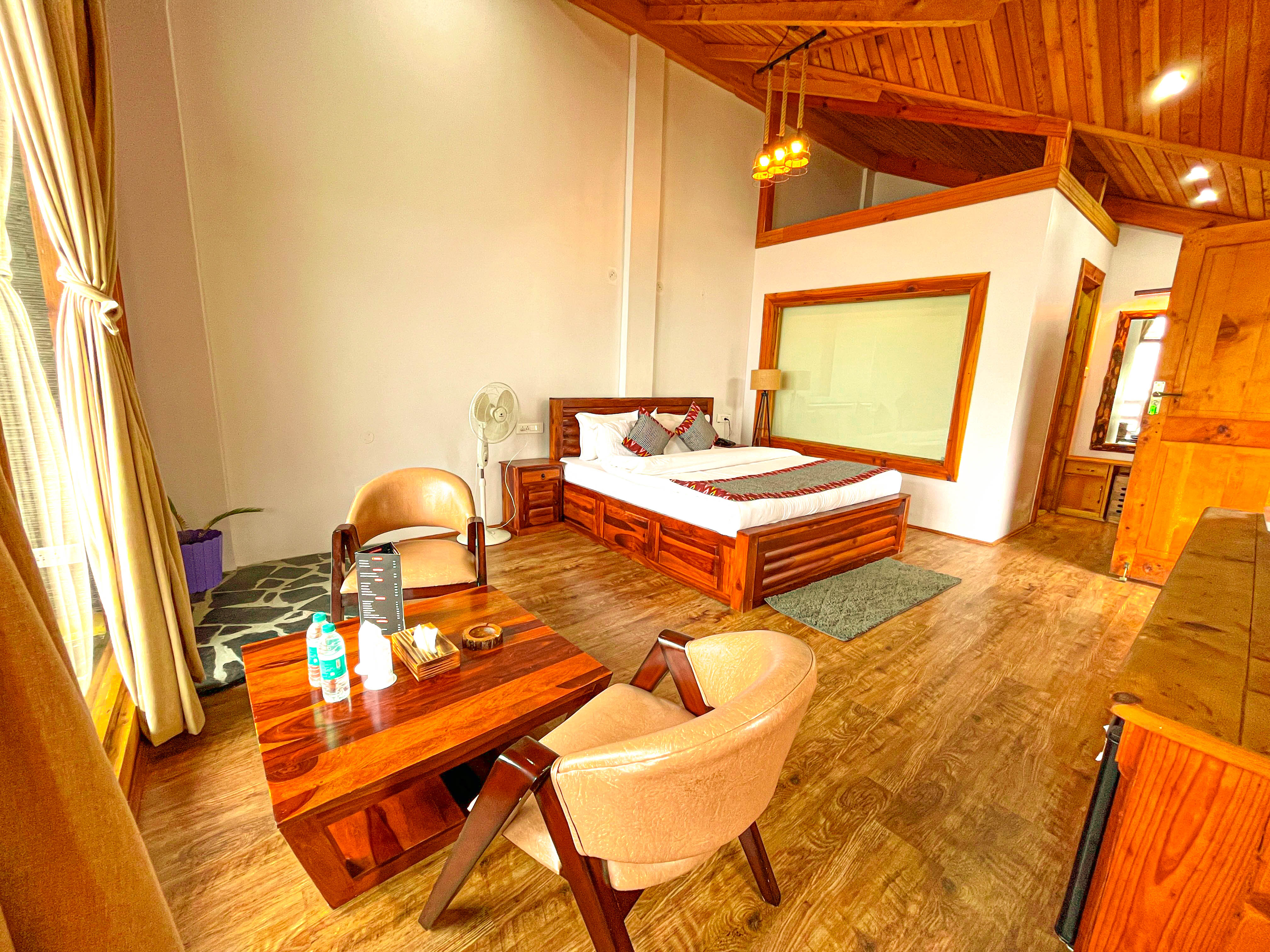 Green valley in summer